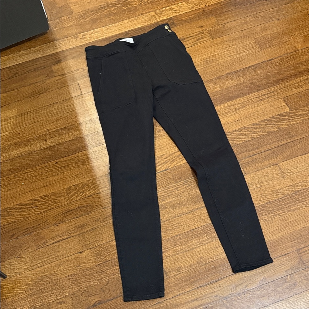 Frame Denim Jet Black Jeans